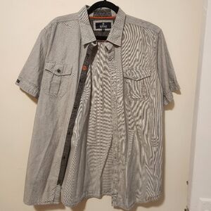 David Bitton Buffalo short sleeve shirt